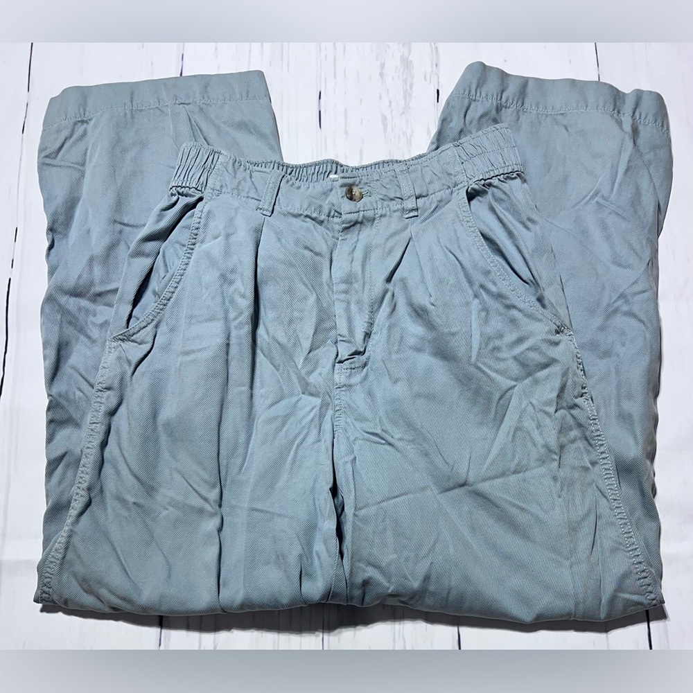 Madewell - Blue Trouser Pants - Picture 2 of 7